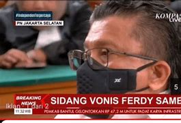 Ferdy Sambo Hari Ini